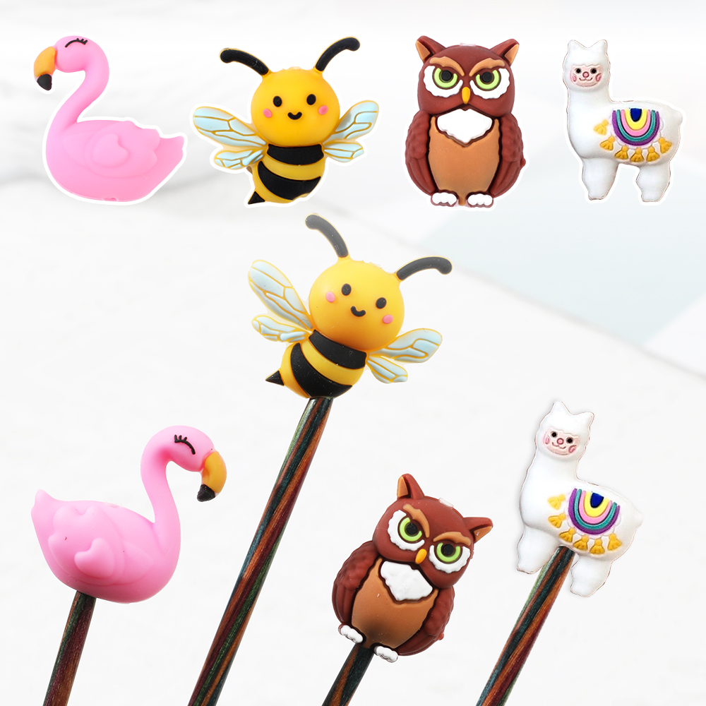 Embroidery Quilt Cover - Knitting Needle Stoppers Needle Point Protector