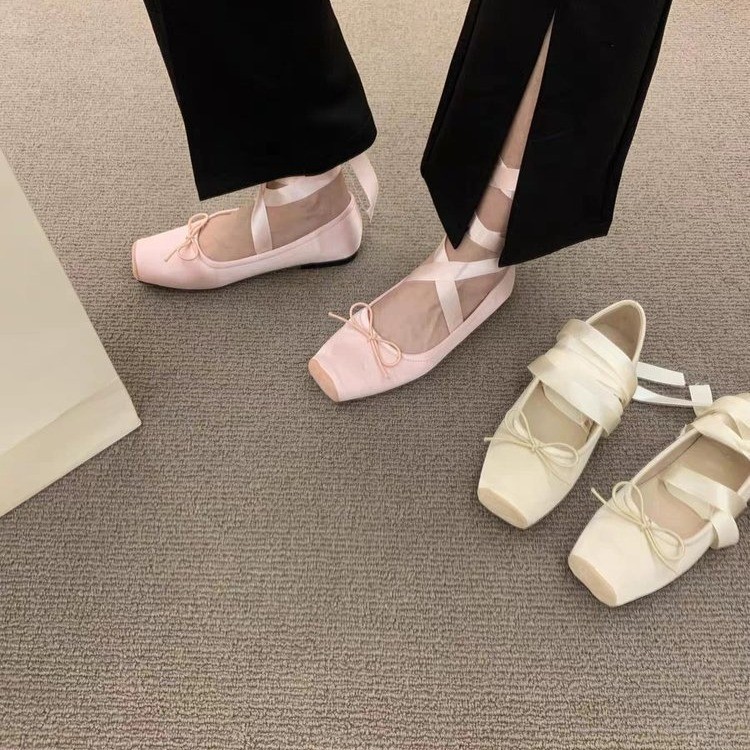Women Flats Bow Marie Janes Sh - огляд і ціна Embroidery Designer