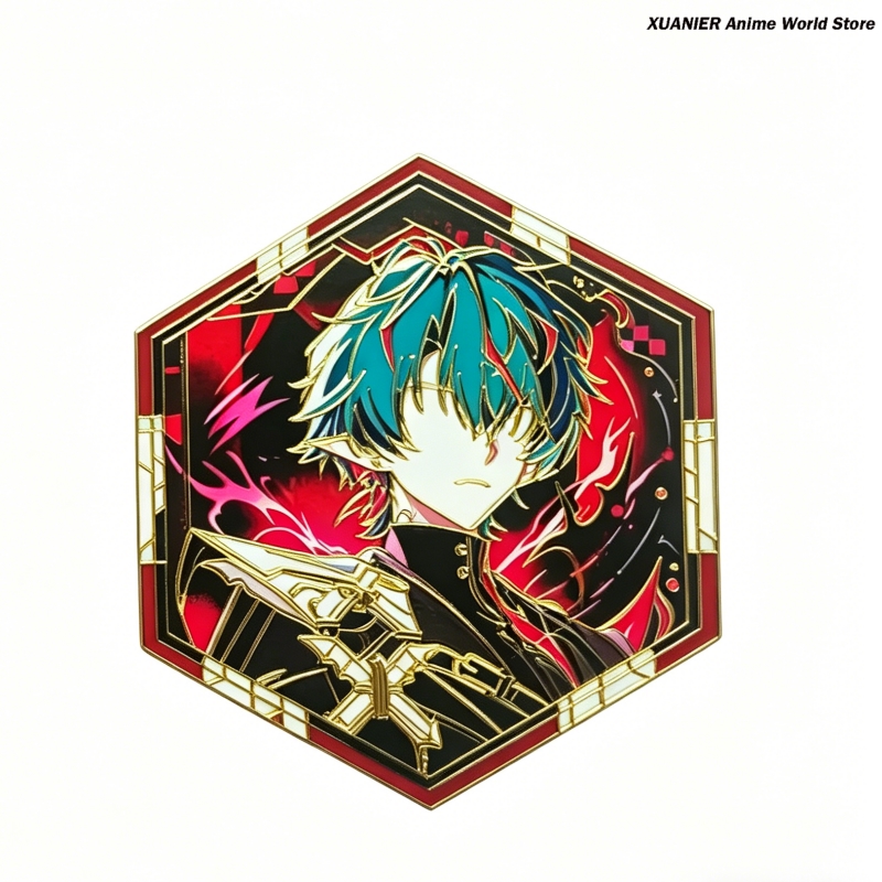 Anime Metal Badge Arknights:En - огляд і ціна Embroidery Fabric