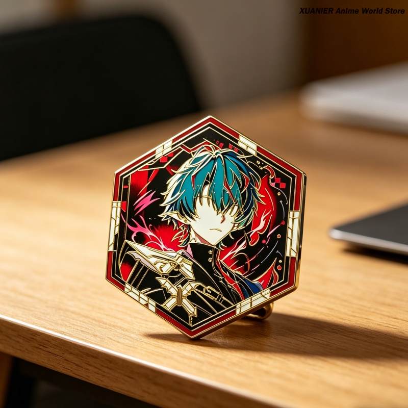 Anime Metal Badge Arknights:En - огляд і ціна Embroidery Fabric