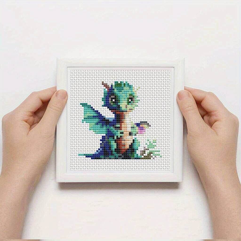 12Pcs Dragon Cross Stitch 11CT - огляд і ціна Embroidery X Stitch