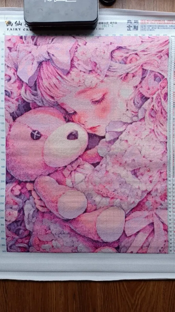 ZZ4801 Sweet Sleeping Girl 11C - огляд і ціна Embroidery X Stitch