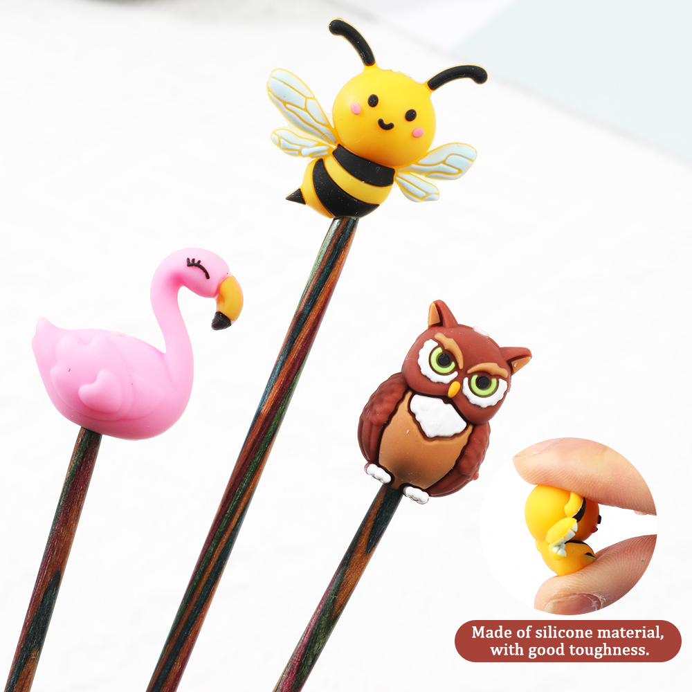 Knitting Needle Stoppers Needl - огляд і ціна Embroidery Quilt Cover