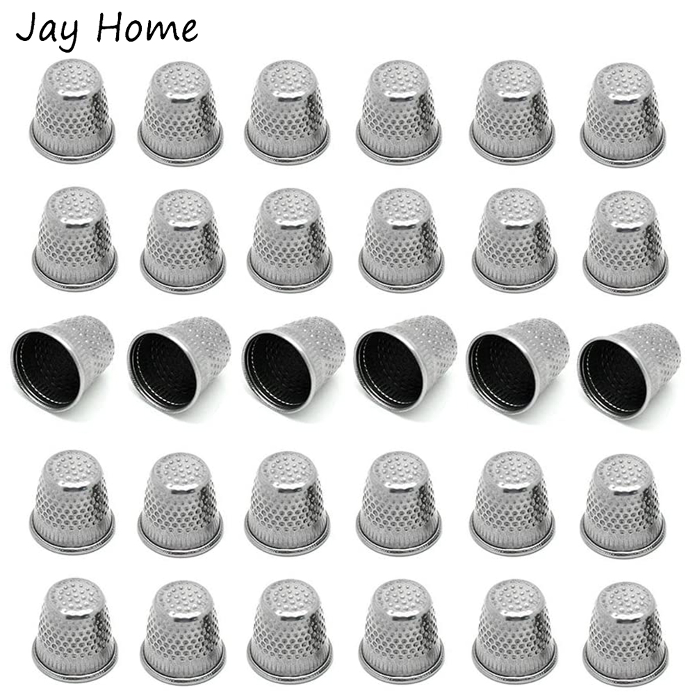 5/10Pcs Silver Sewing Thimbles - огляд і ціна Embroidery Quilt Cover