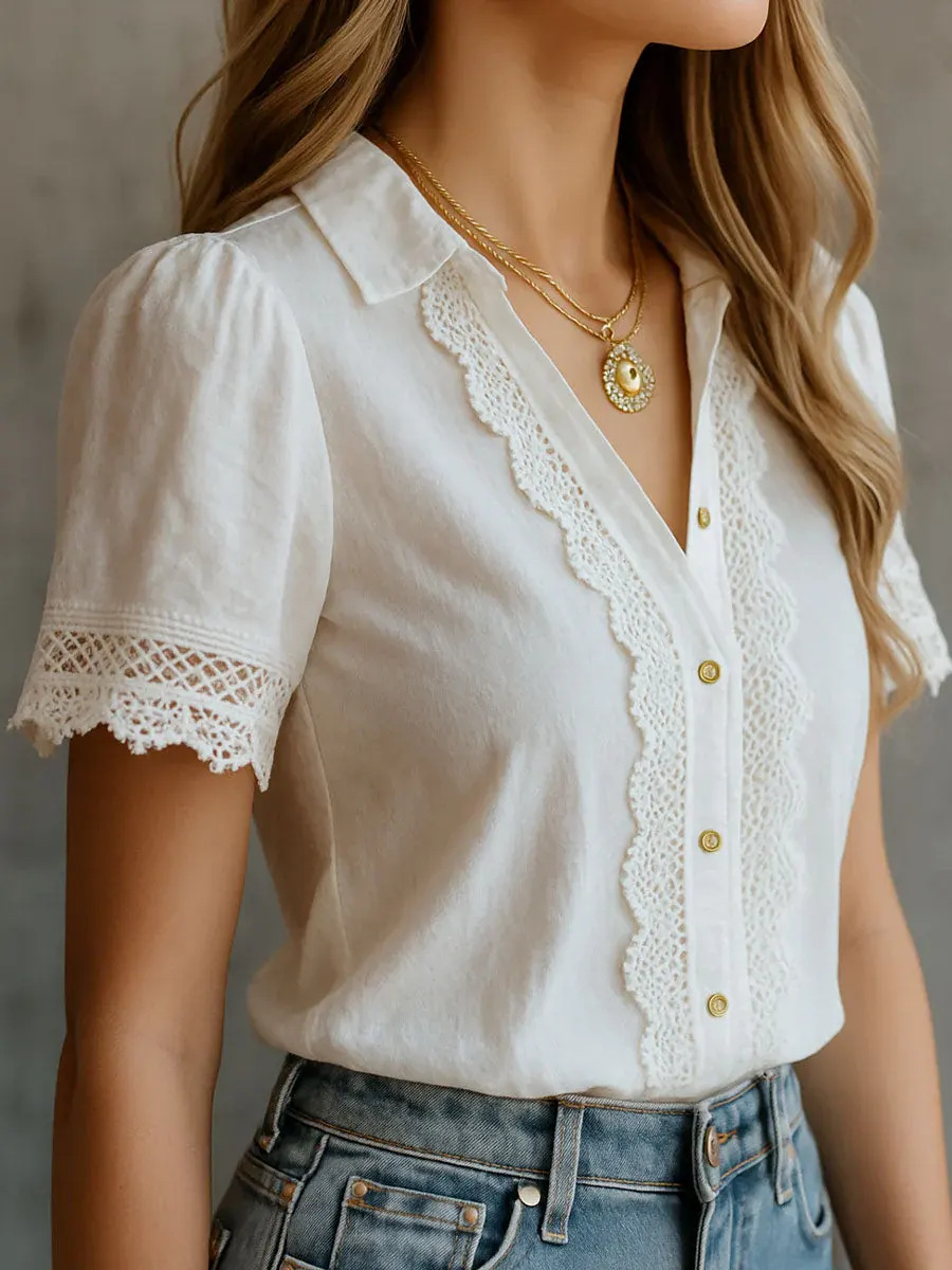 Elegant Women's Shirts Casual  - огляд і ціна Embroidery Online
