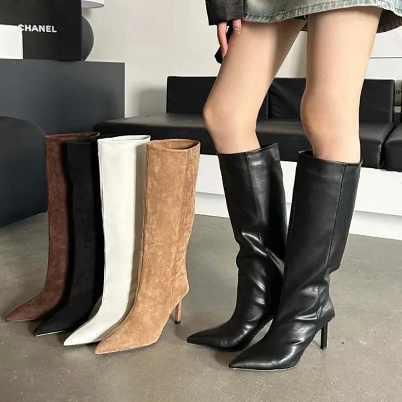 Luxury Women Long Boots Fashio - огляд і ціна Embroidery Designer