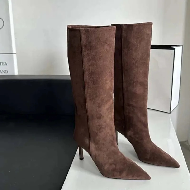 Luxury Women Long Boots Fashio - огляд і ціна Embroidery Designer
