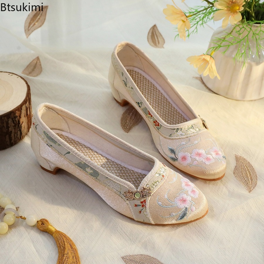 2026 New Women's Shoes Ethnic  - огляд і ціна Embroidery Fabric