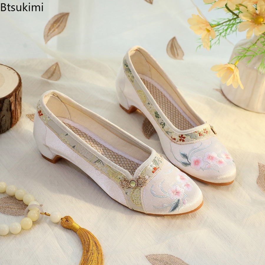 2026 New Women's Shoes Ethnic  - огляд і ціна Embroidery Fabric