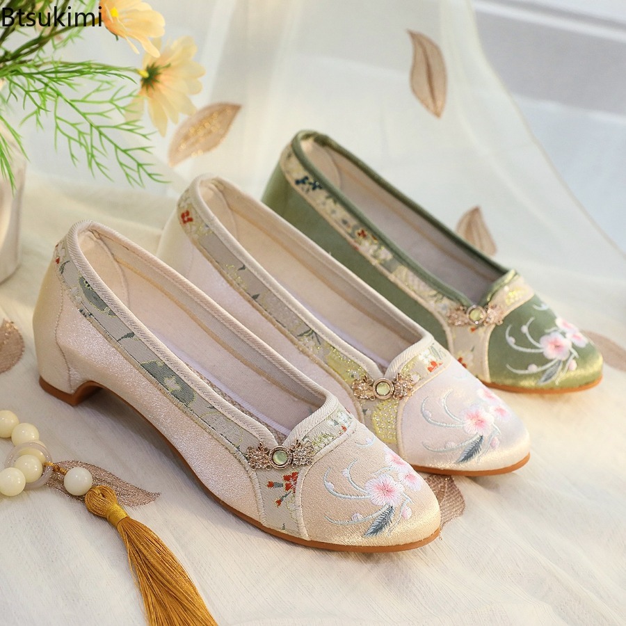 2026 New Women's Shoes Ethnic  - огляд і ціна Embroidery Fabric