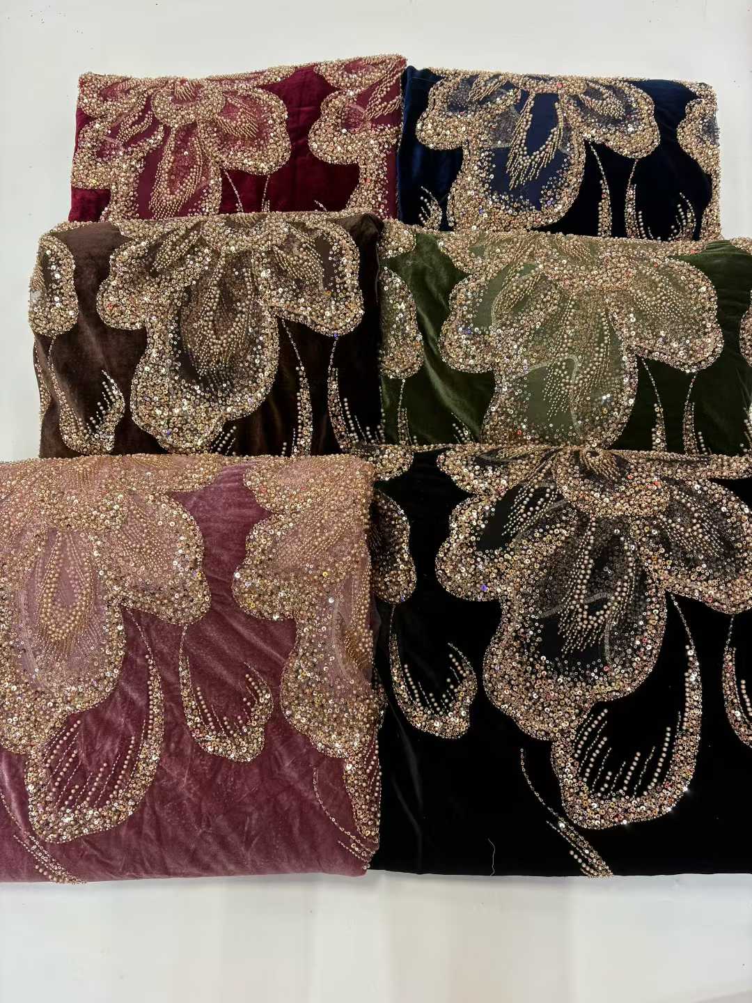 African Velvet Beaded Heavy La - огляд і ціна Embroidery Abaya