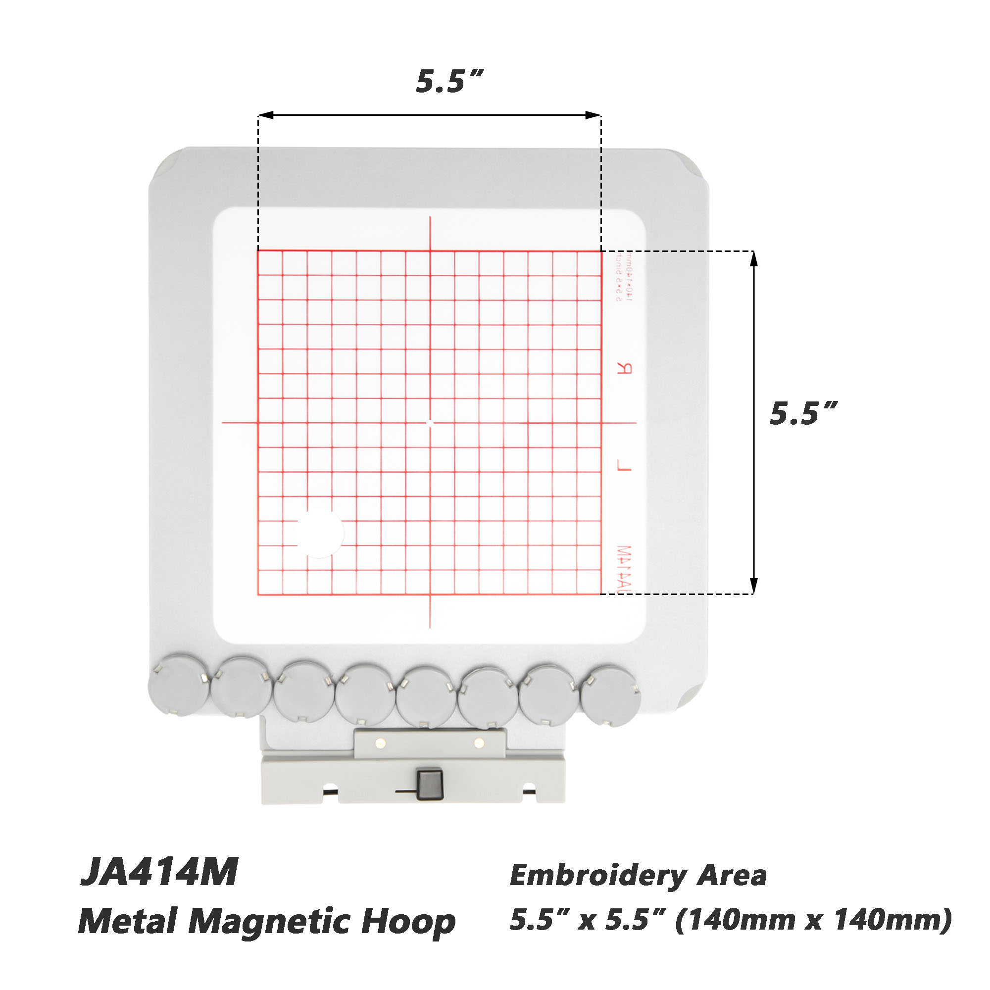 Magnetic Hoop for Janome MC 50 - огляд і ціна Embroidery Generator