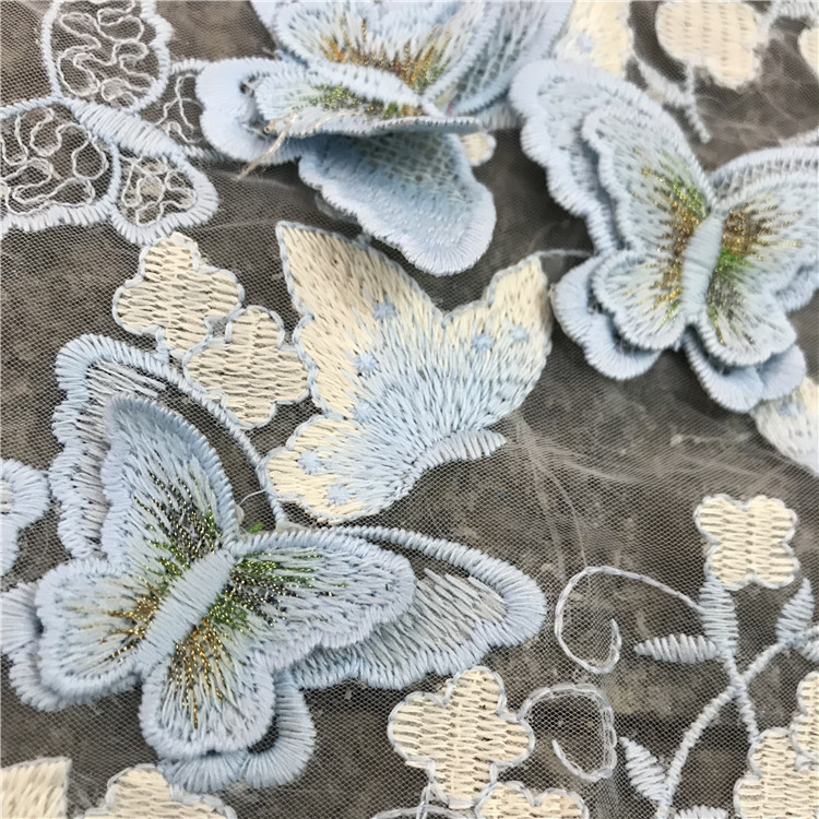 130cm Wide Heavywork 3D Butter - огляд і ціна Embroidery Abaya