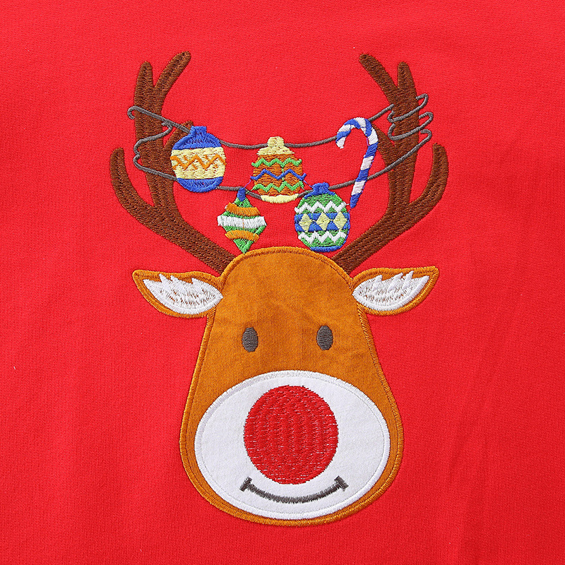 Christmas Sweatshirts for Kids - огляд і ціна Embroidery Xmas Designs