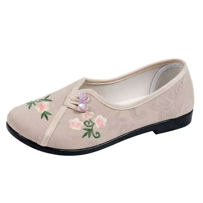 Chinese Style Women Flat sole  - огляд і ціна Embroidery Fabric
