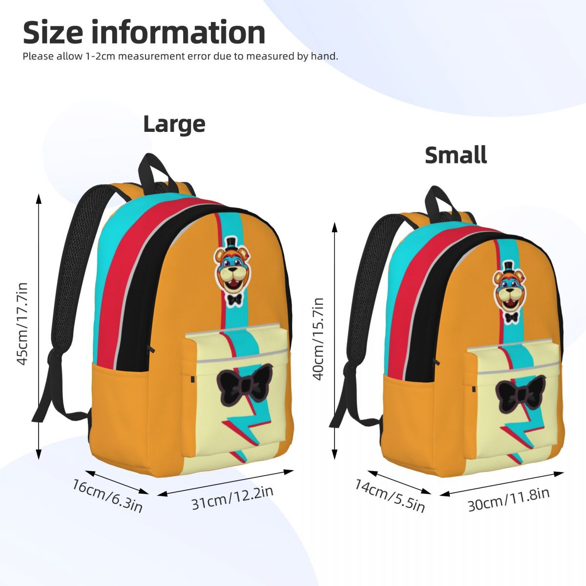 Glamrock F-FREDDYS Backpack Ma - огляд і ціна Embroidery Xmas Designs