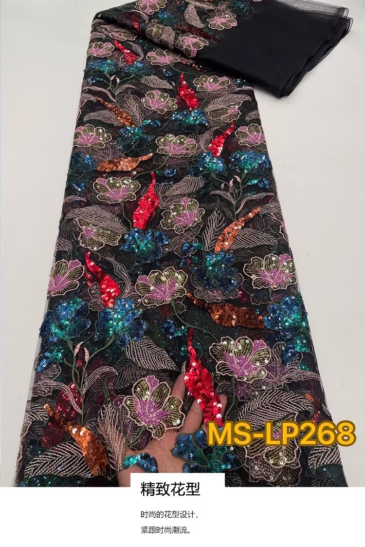 1yard Luxury Double color bead - огляд і ціна Embroidery Abaya