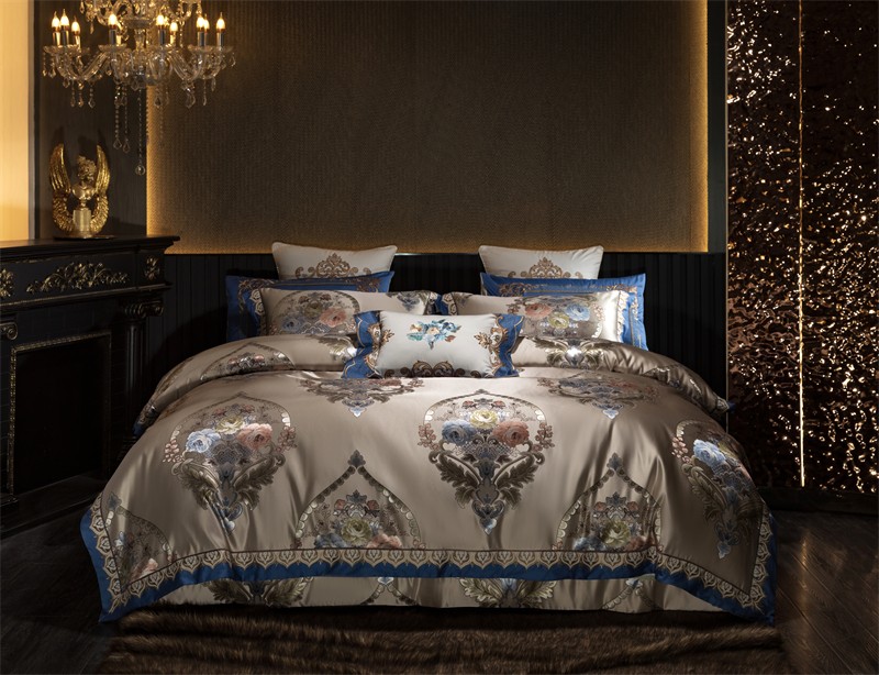 4/6/10Pcs Bedding Set Elegant  - огляд і ціна Embroidery Quilt Cover