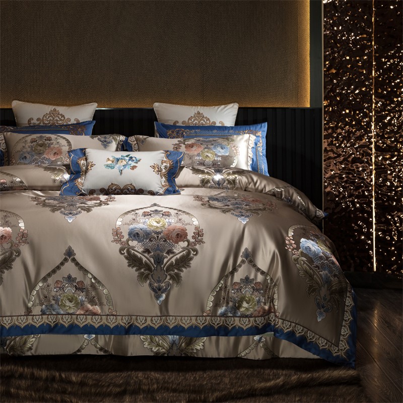 4/6/10Pcs Bedding Set Elegant  - огляд і ціна Embroidery Quilt Cover