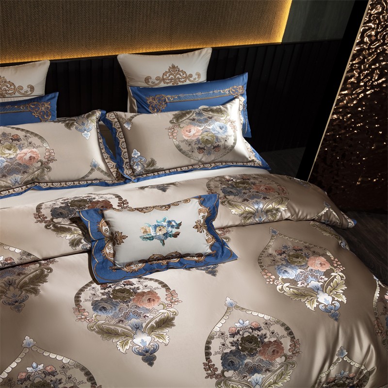 4/6/10Pcs Bedding Set Elegant  - огляд і ціна Embroidery Quilt Cover